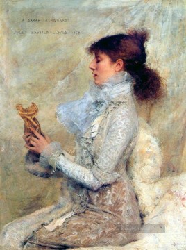  or Galerie - Porträt von Sarah Bernhardt ländlichen Lebens Jules Bastien Lepage